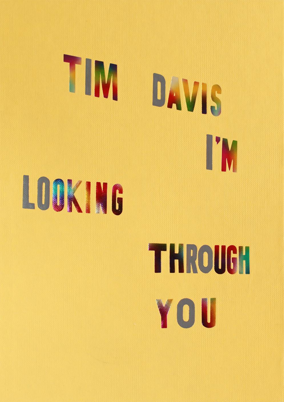 Cover: 9781597114981 | Tim Davis: I'm Looking Through You | Tim Davis | Buch | Englisch