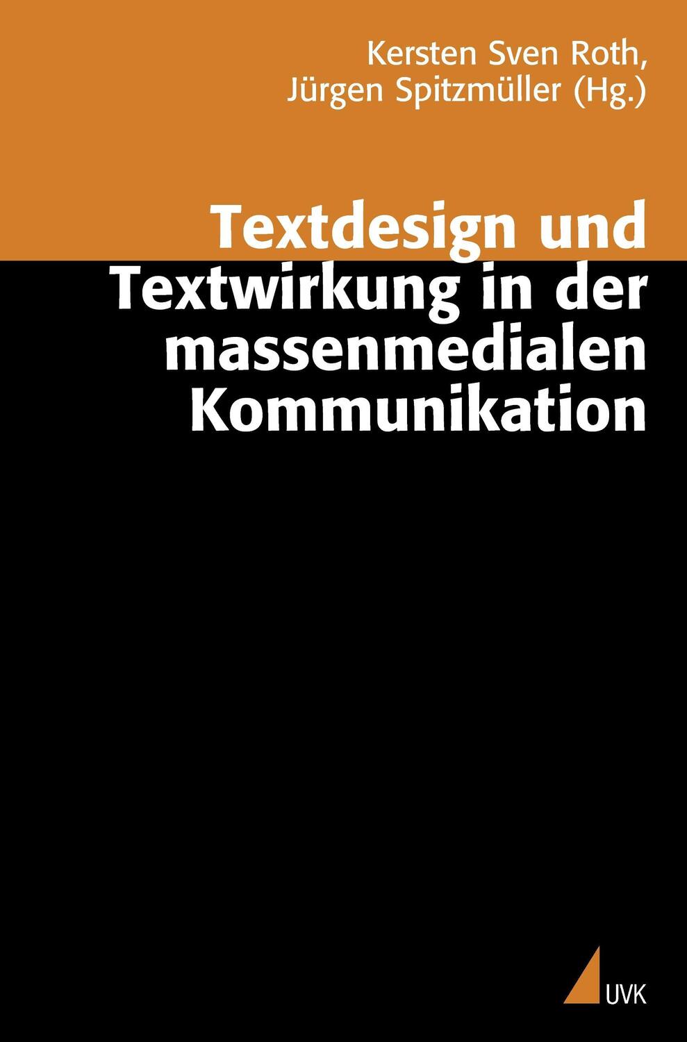 Cover: 9783896696014 | Textdesign und Textwirkung in der massenmedialen Kommunikation | Buch