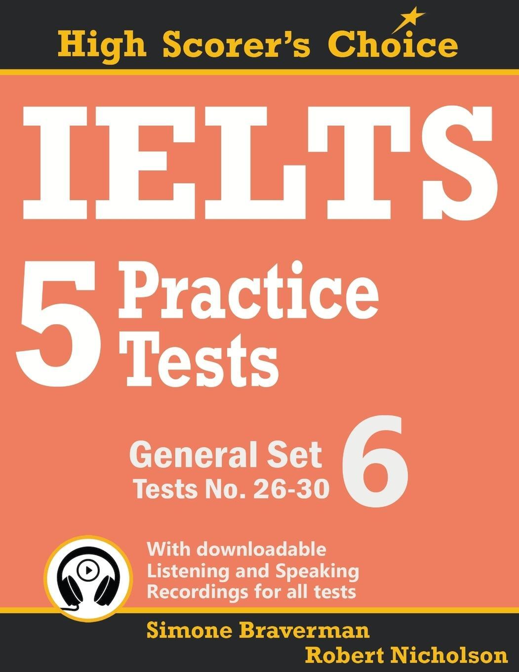 Cover: 9780648000099 | IELTS 5 Practice Tests, General Set 6 | Tests No. 26-30 | Taschenbuch