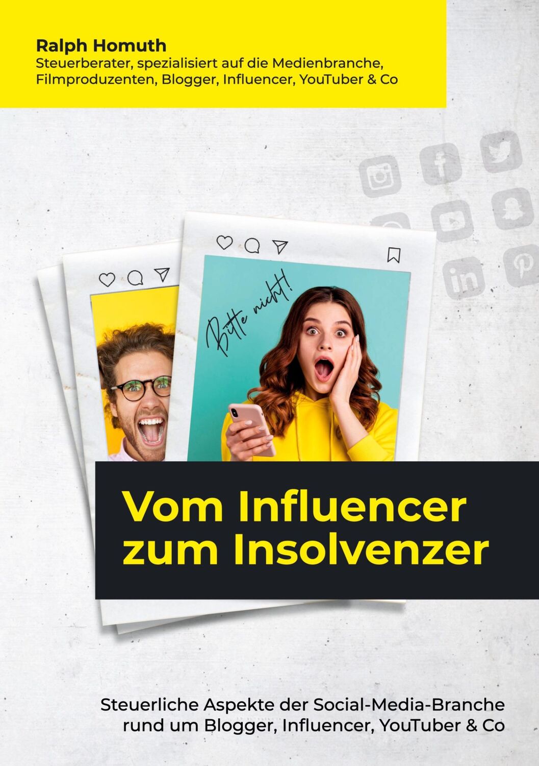 Cover: 9783750478497 | Vom Influencer zum Insolvenzer | Ralph Homuth | Taschenbuch | 108 S.