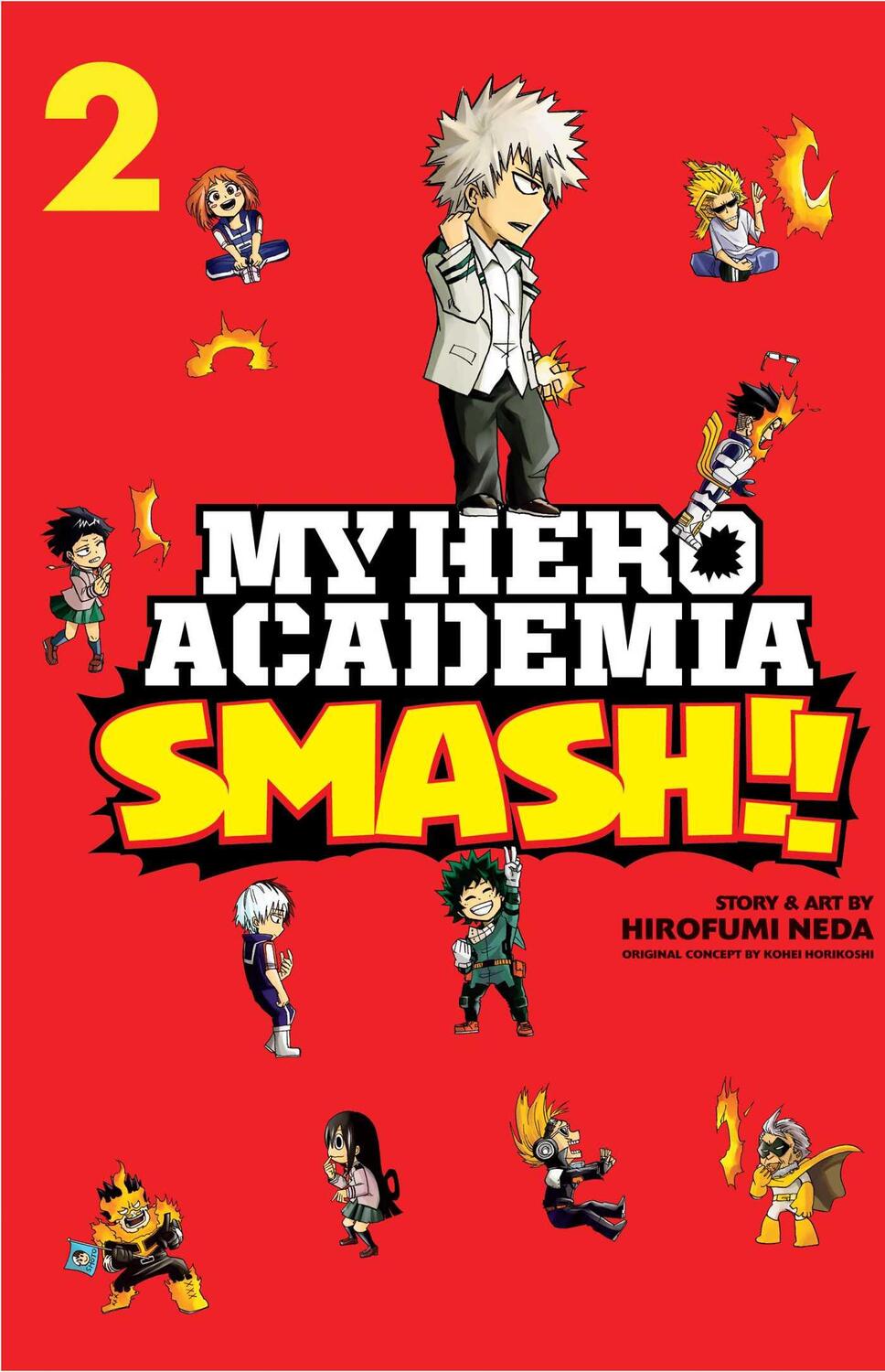 Cover: 9781974708673 | My Hero Academia: Smash!!, Vol. 2 | Hirofumi Neda | Taschenbuch | 2019