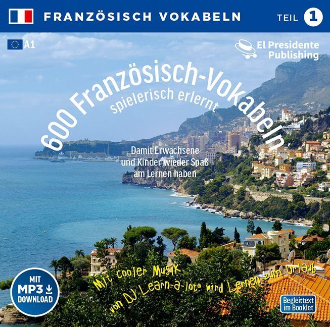 Cover: 9120005120099 | 600 Französisch-Vokabeln spielerisch erlernt. Grundwortschatz 1. CD