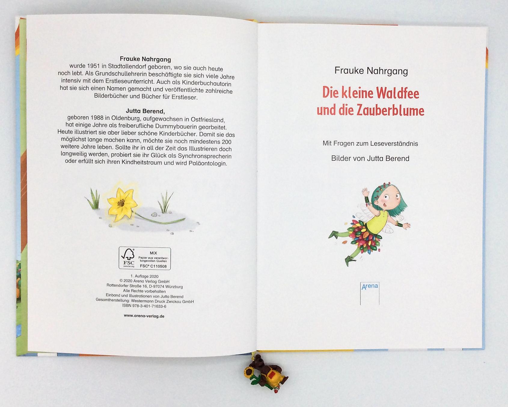 Bild: 9783401716336 | Die kleine Waldfee und die Zauberblume | Frauke Nahrgang | Buch | 2020