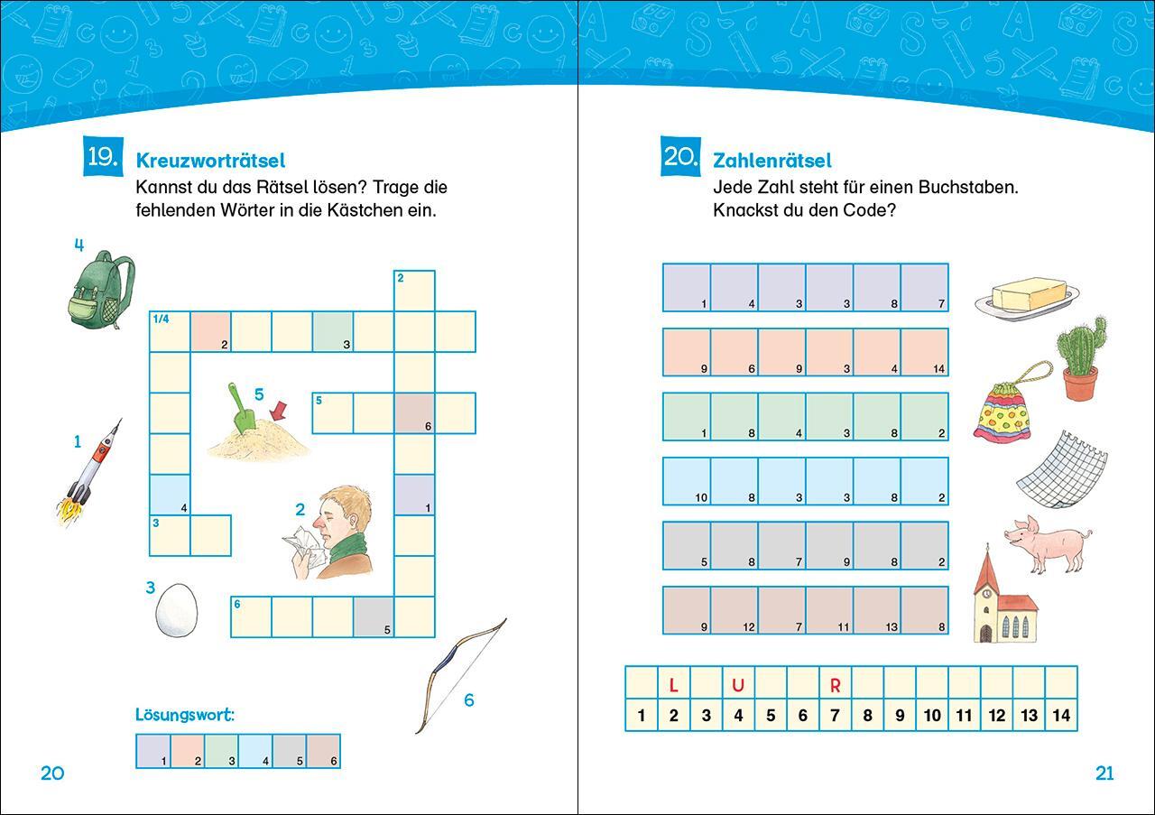 Bild: 9783743213951 | Leselöwen Kreuzworträtsel für Leseprofis - 2. Klasse (Sonnengelb)