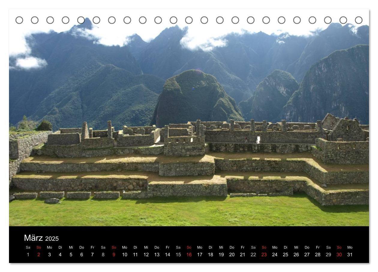 Bild: 9783435667383 | Machu Picchu - Die Stadt in den Wolken (Tischkalender 2025 DIN A5...