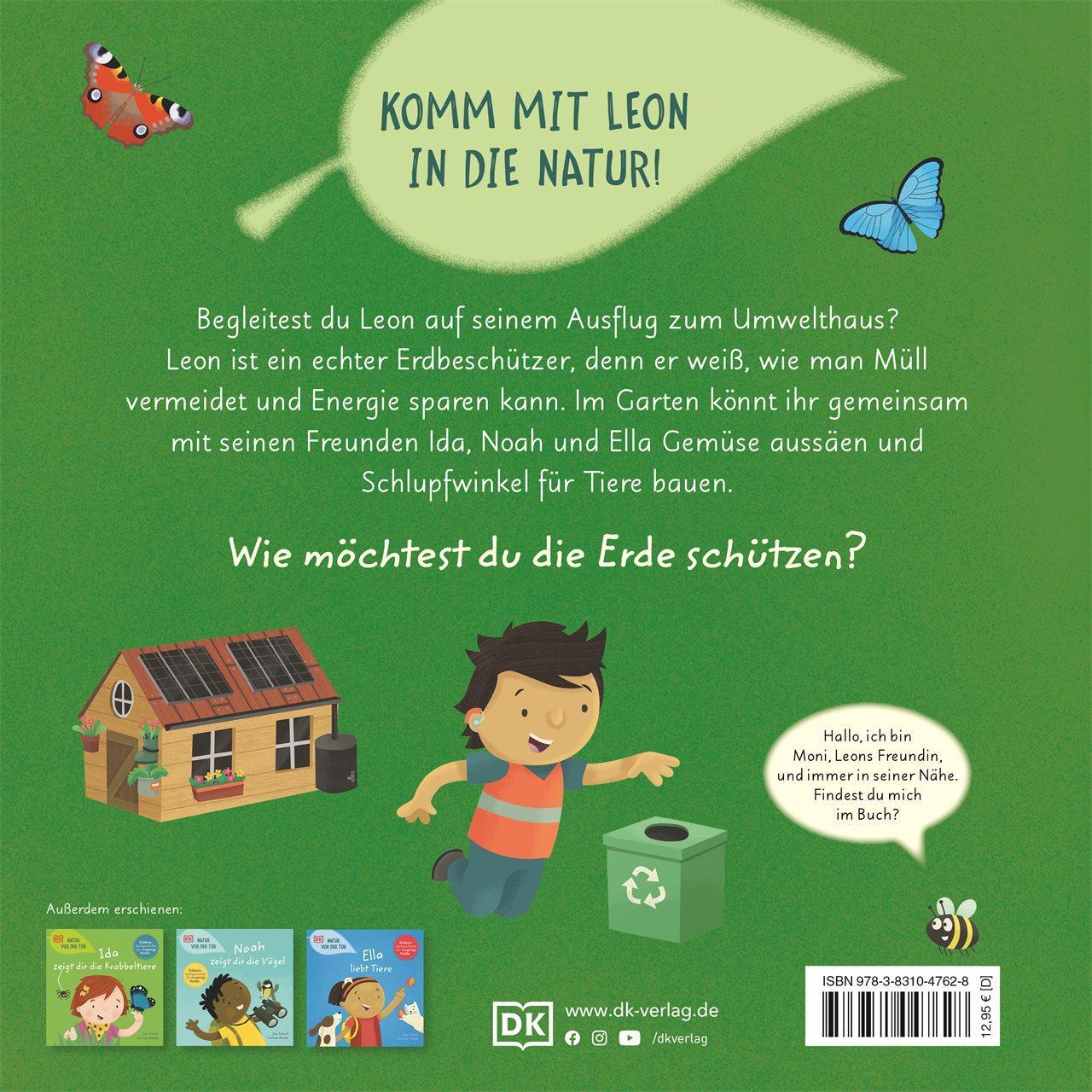 Rückseite: 9783831047628 | Natur vor der Tür. Leon schützt die Erde | Jess French | Buch | 48 S.