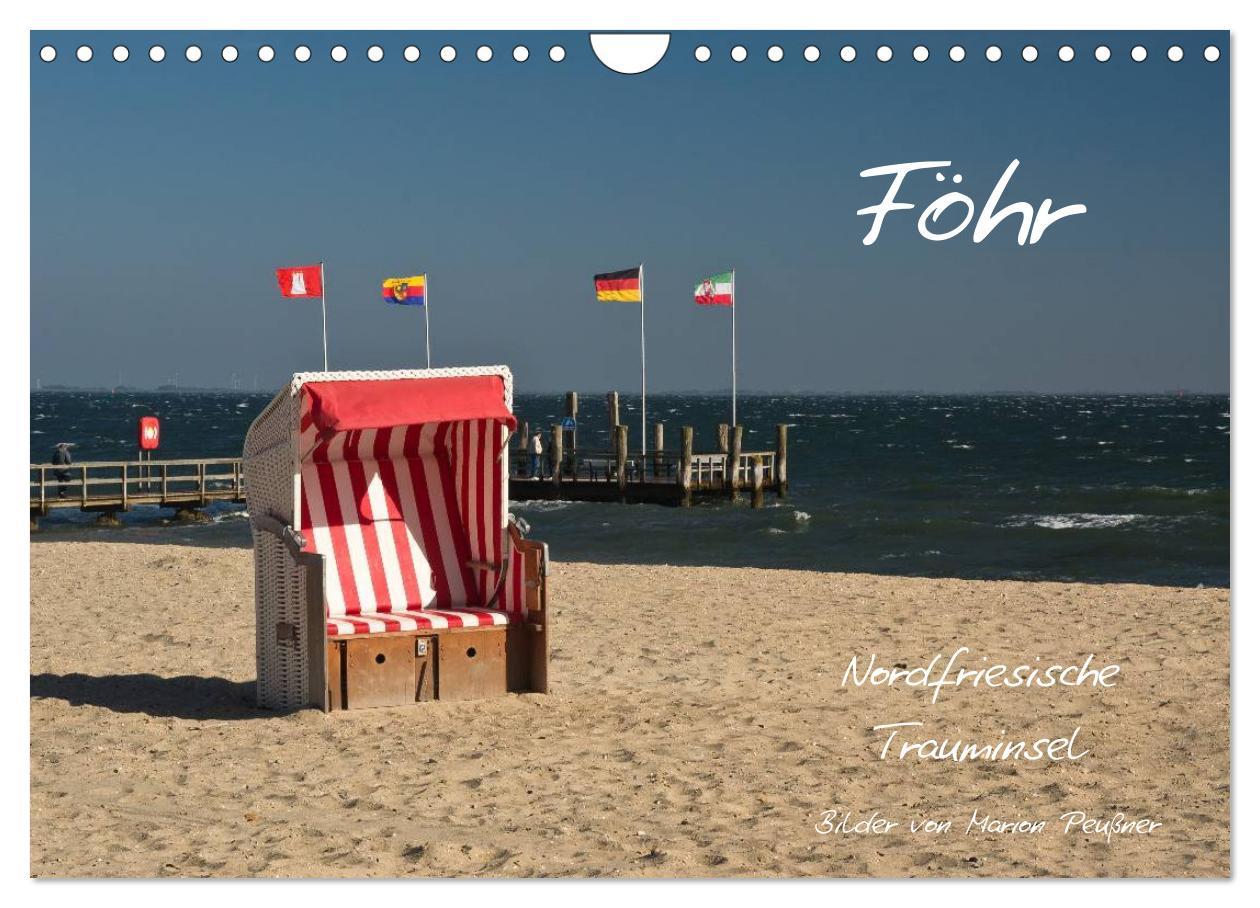 Cover: 9783435731350 | Föhr - Nordfriesische Trauminsel (Wandkalender 2025 DIN A4 quer),...