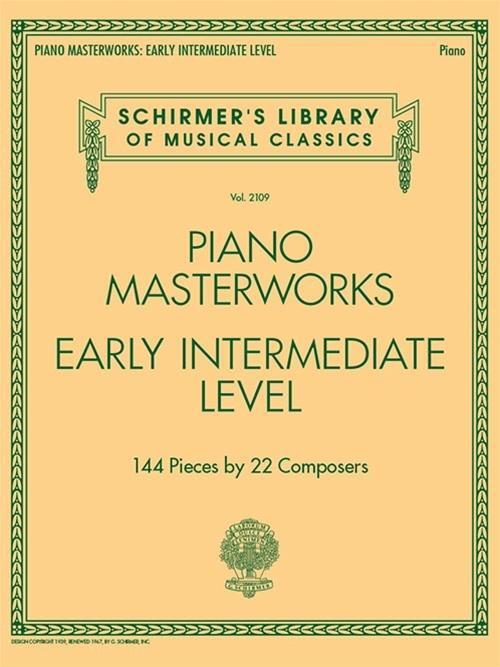 Cover: 9781495006883 | Piano Masterworks - Early Intermediate Level: Schirmer's Library of...