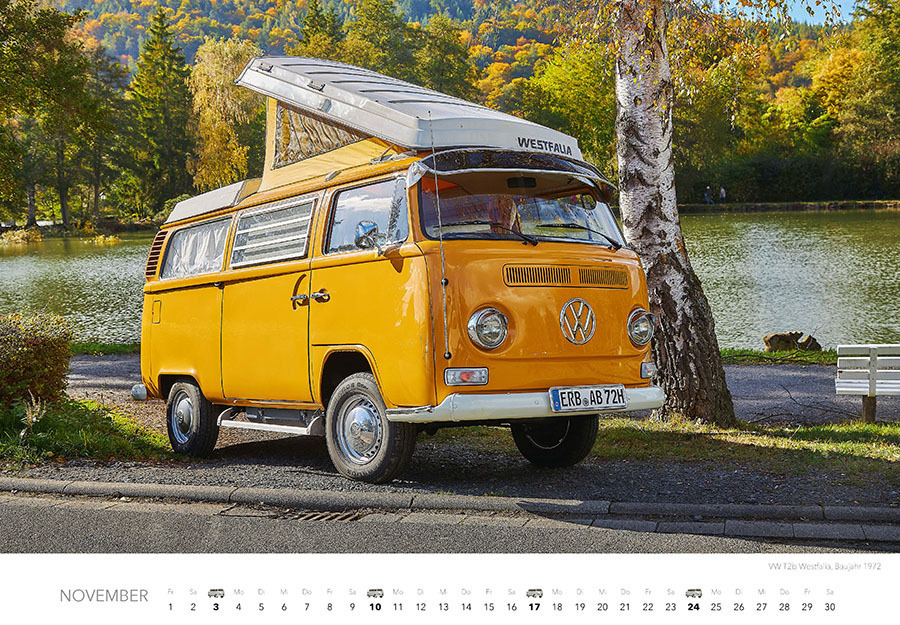 Bild: 9783966646826 | Kalender Bus-Feeling 2024 | Die schönste Modelle des Klassikers | 2024