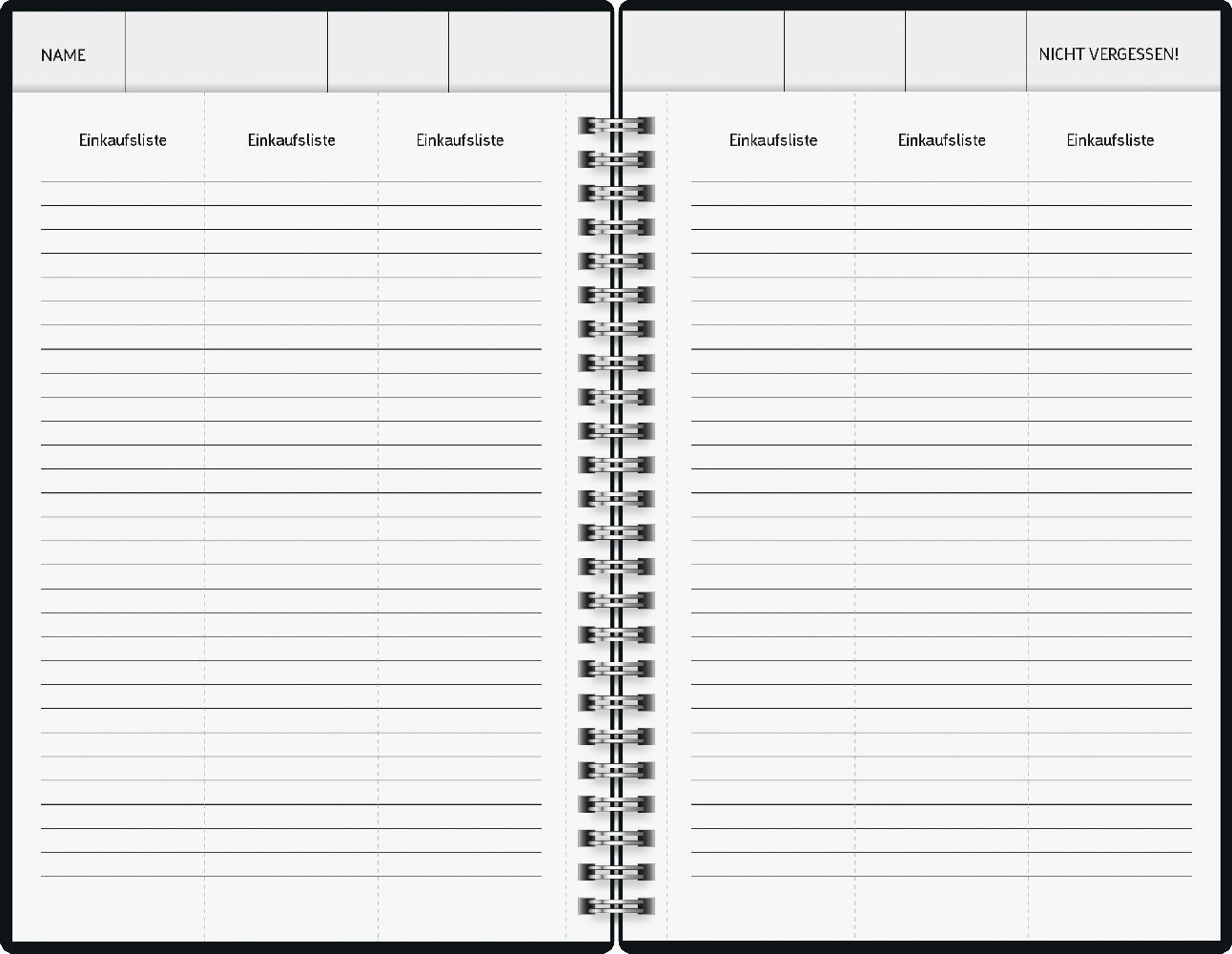 Bild: 4061947126341 | Buchkalender Familienplaner (2025) Blossom | 2 Seiten = 1 Woche, A5