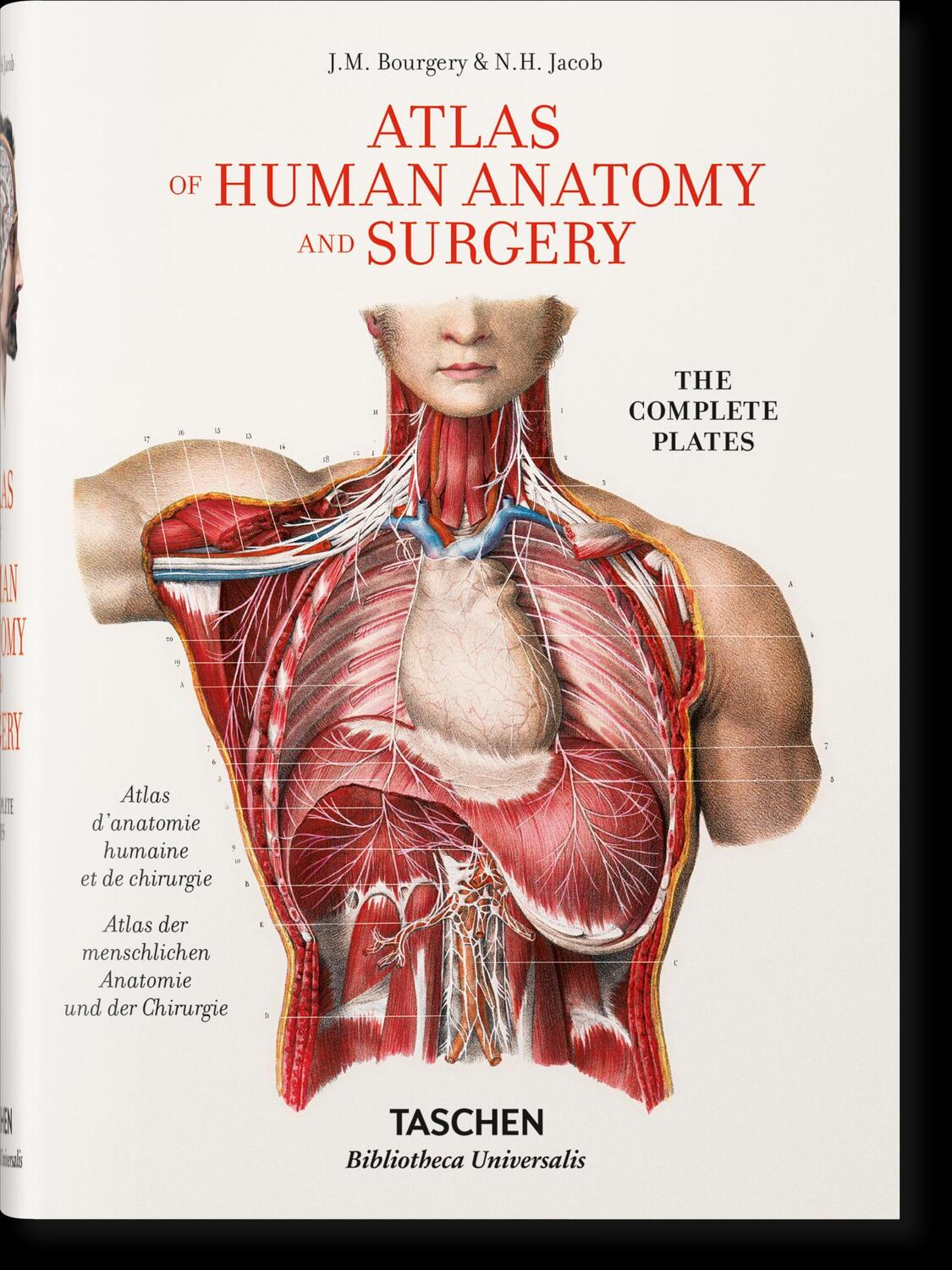 Cover: 9783836556620 | Jean Marc Bourgery. Atlas of Human Anatomy and Surgery | Minor (u. a.)