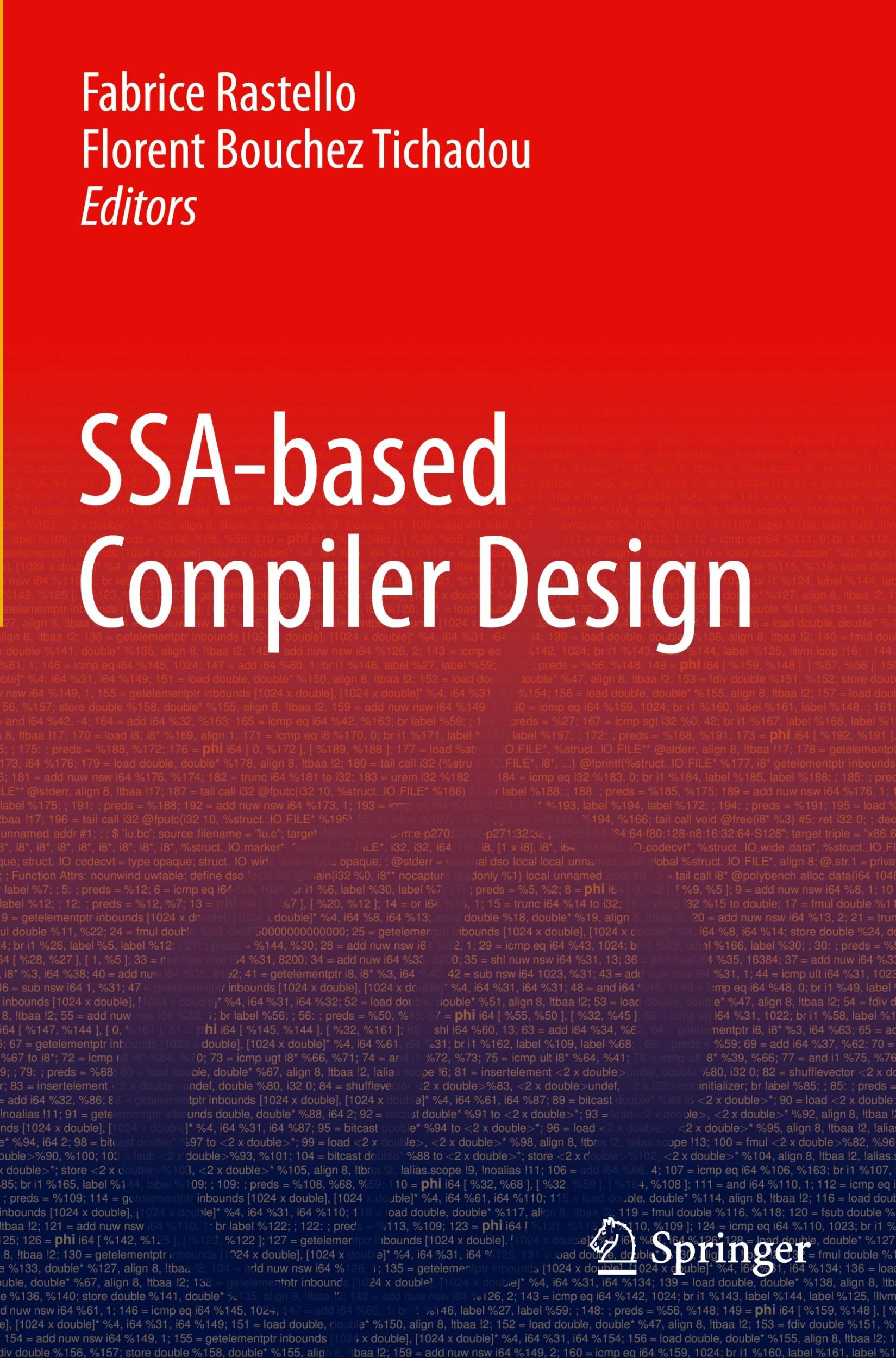 Cover: 9783030805173 | SSA-based Compiler Design | Florent Bouchez Tichadou (u. a.) | Buch