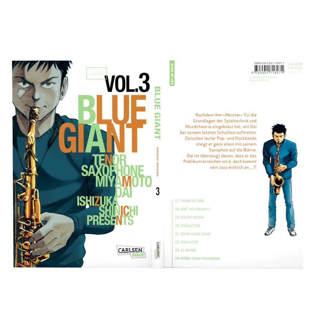 Bild: 9783551716071 | Blue Giant 3 | Shinichi Ishizuka | Taschenbuch | Blue Giant | 208 S.