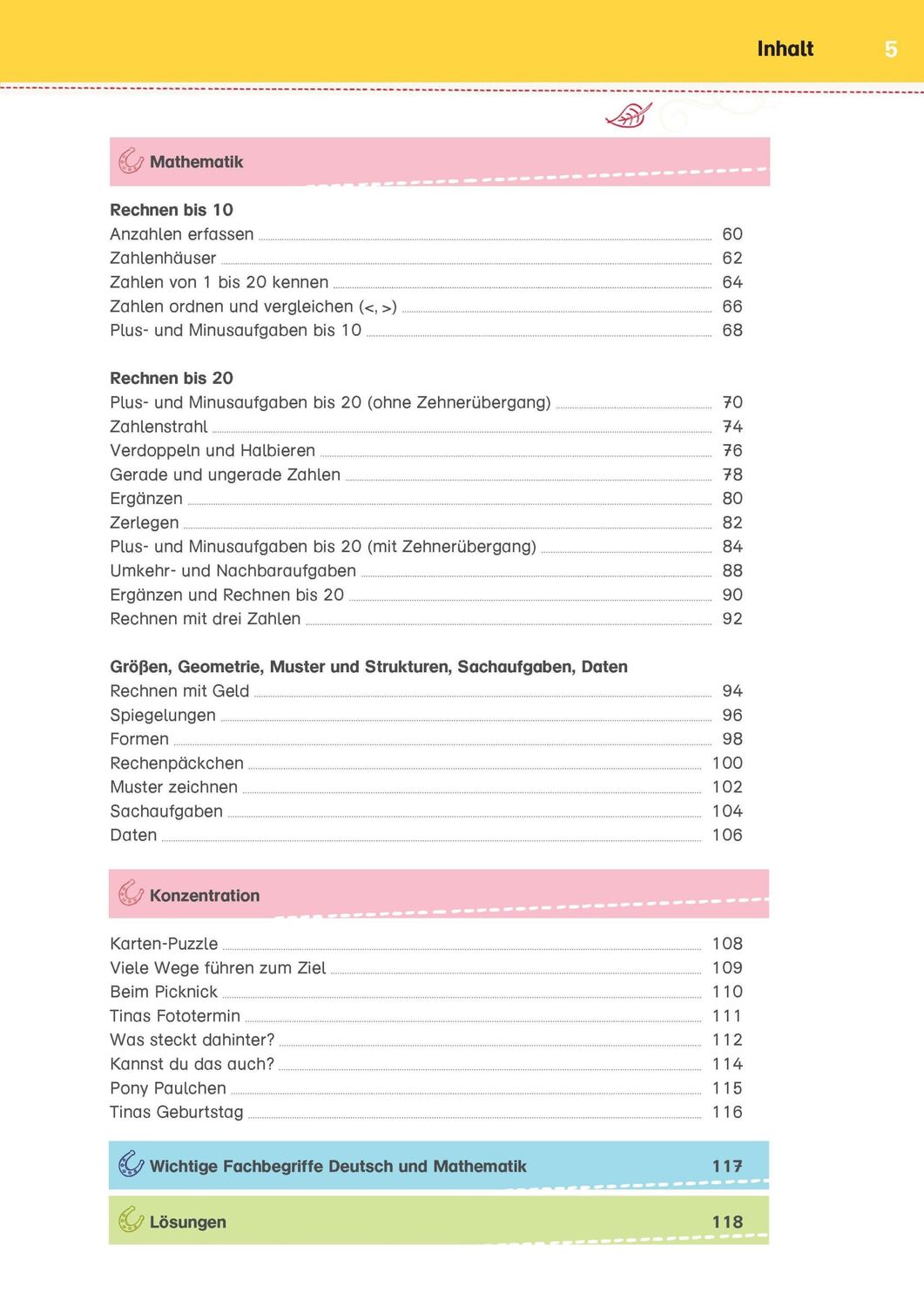 Bild: 9783129497180 | Bibi &amp; Tina: Mein Übungsbuch für die 1. Klasse | Taschenbuch | 128 S.