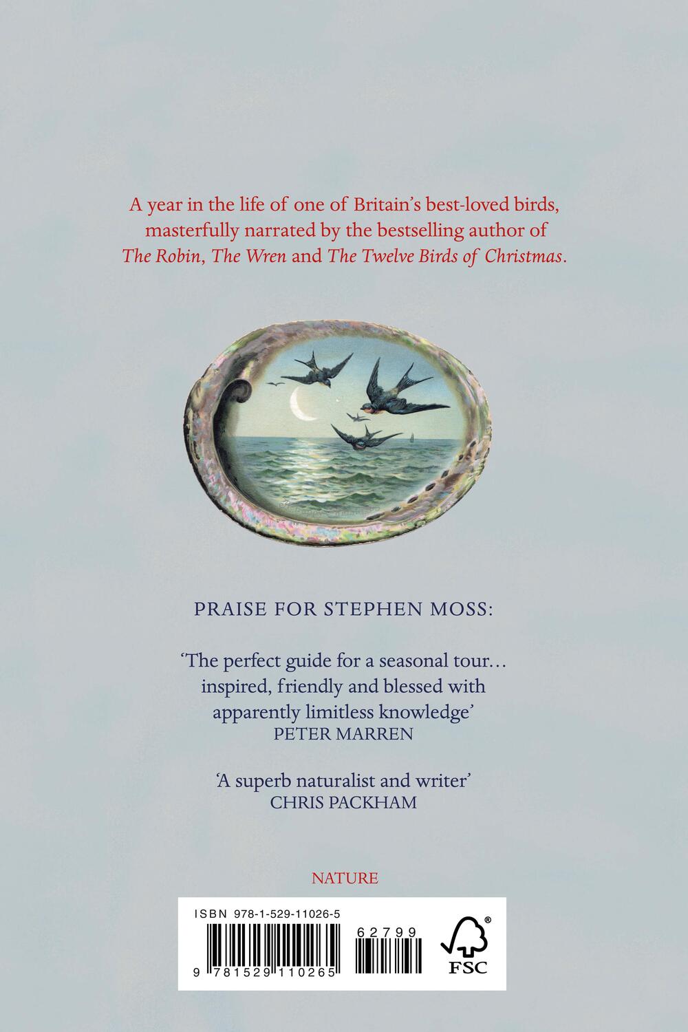 Rückseite: 9781529110265 | The Swallow | Stephen Moss | Buch | Englisch | 2020