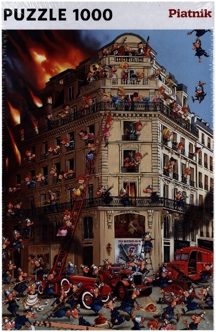 Cover: 9001890535444 | Feuerwehr (Puzzle) | François Ruyer | Spiel | In Schachtel | 2021