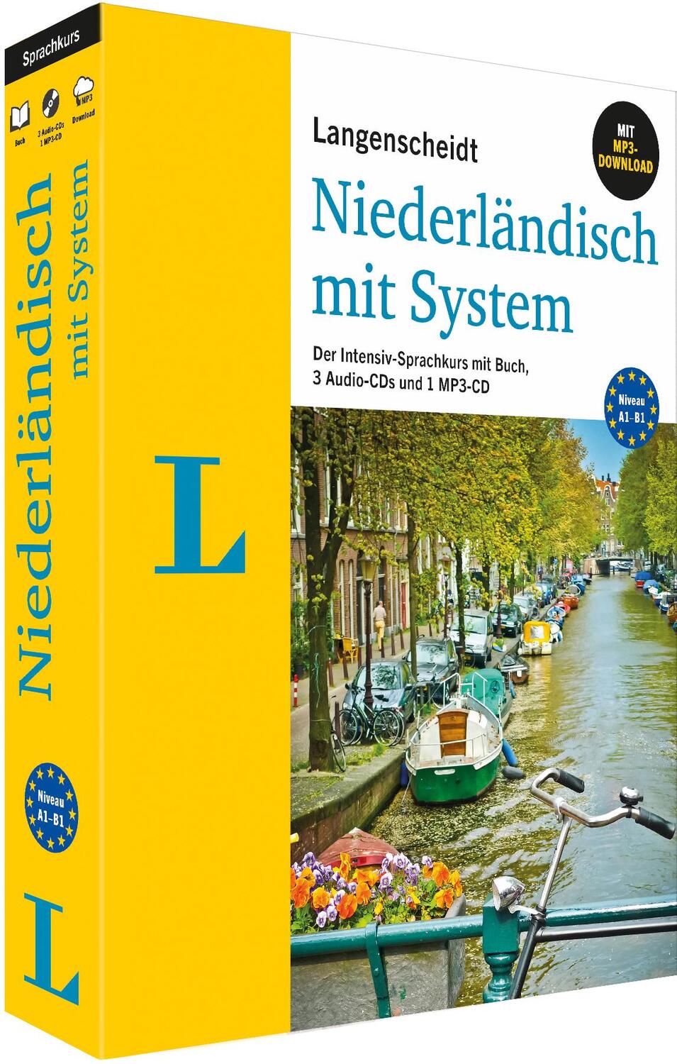 Cover: 9783125631281 | Langenscheidt Niederländisch mit System - Sprachkurs für Anfänger...