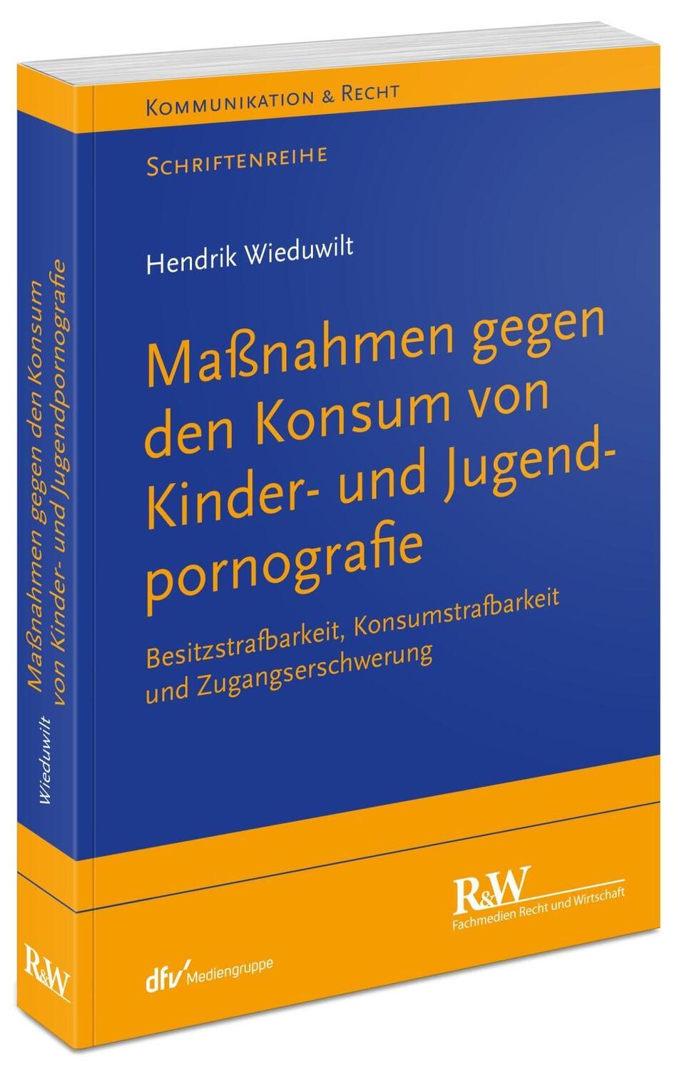 Cover: 9783800515943 | Maßnahmen gegen den Konsum von Kinder- und Jugendpornografie | Buch