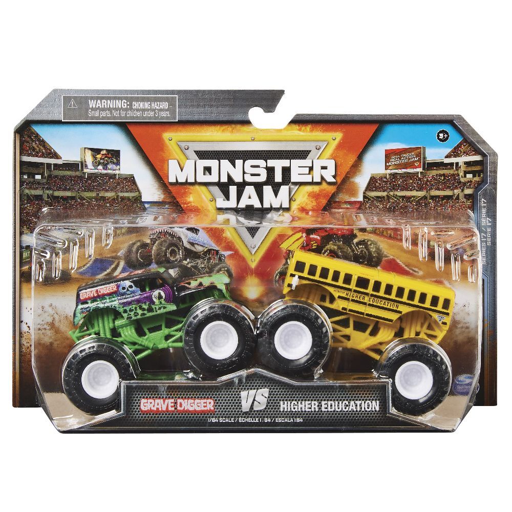 Bild: 778988380574 | MNJ Monster Jam 2-Pack 1:64 | In Kartonage | 38057 | 2022 | Hot Wheels