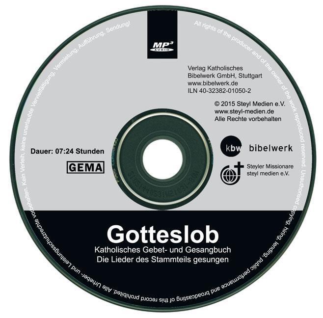 Bild: 4032382010502 | Gotteslob gesungen (1 MP3-CD) | Audio-CD | Deutsch | 2015