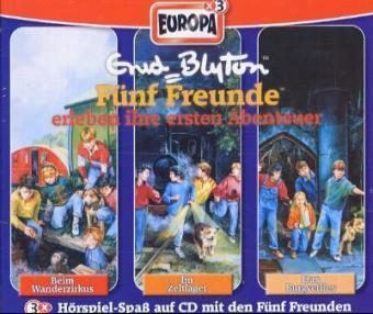 Cover: 743219855725 | Fünf Freunde erleben ihre ersten Abenteuer, 3 Audio-CDs | Enid Blyton