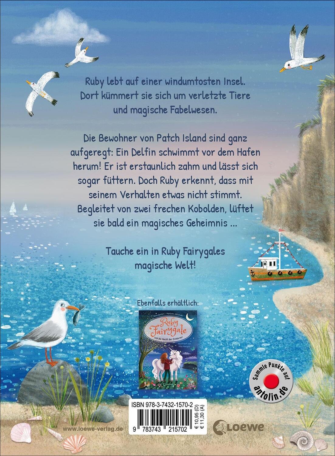 Rückseite: 9783743215702 | Ruby Fairygale und der Zauber des Meeres (Erstlese-Reihe, Band 5)