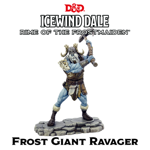 Cover: 9420020250888 | "Icewind Dale: Rime of the Frostmaiden" - Frost Giant Ravager (1 fig)