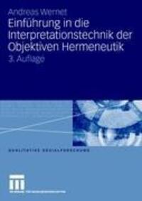 Cover: 9783531168371 | Einführung in die Interpretationstechnik der Objektiven Hermeneutik