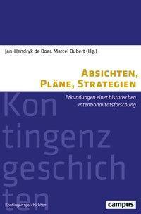 Cover: 9783593509563 | Absichten, Pläne, Strategien | Marcel Bubert | Taschenbuch | 366 S.