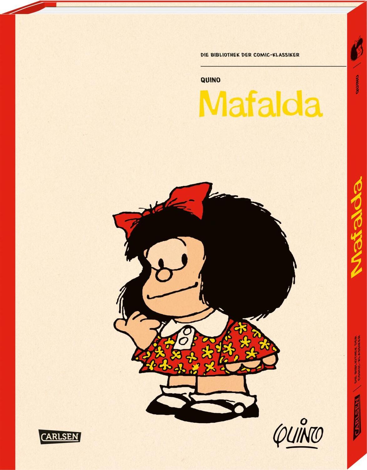 Cover: 9783551029164 | Die Bibliothek der Comic-Klassiker: Mafalda | Quino | Buch | 208 S.