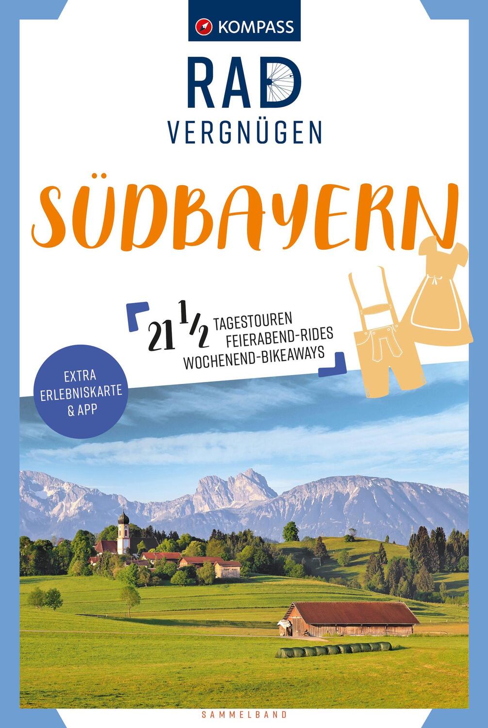 Cover: 9783991540465 | KOMPASS Radvergnügen Südbayern | Taschenbuch | KOMPASS Radvergnügen