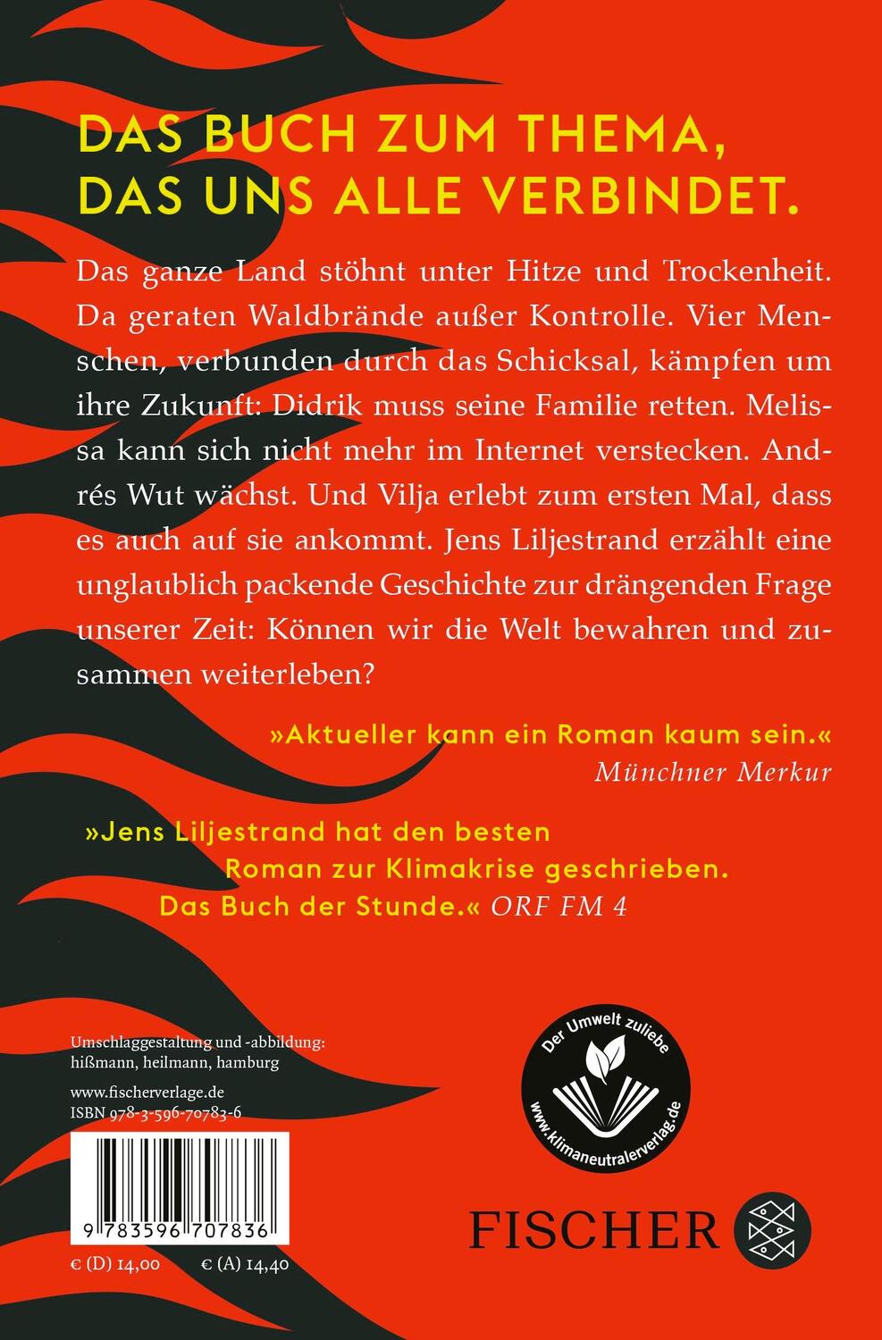 Rückseite: 9783596707836 | Der Anfang von morgen | Roman | Jens Liljestrand | Taschenbuch | 2023