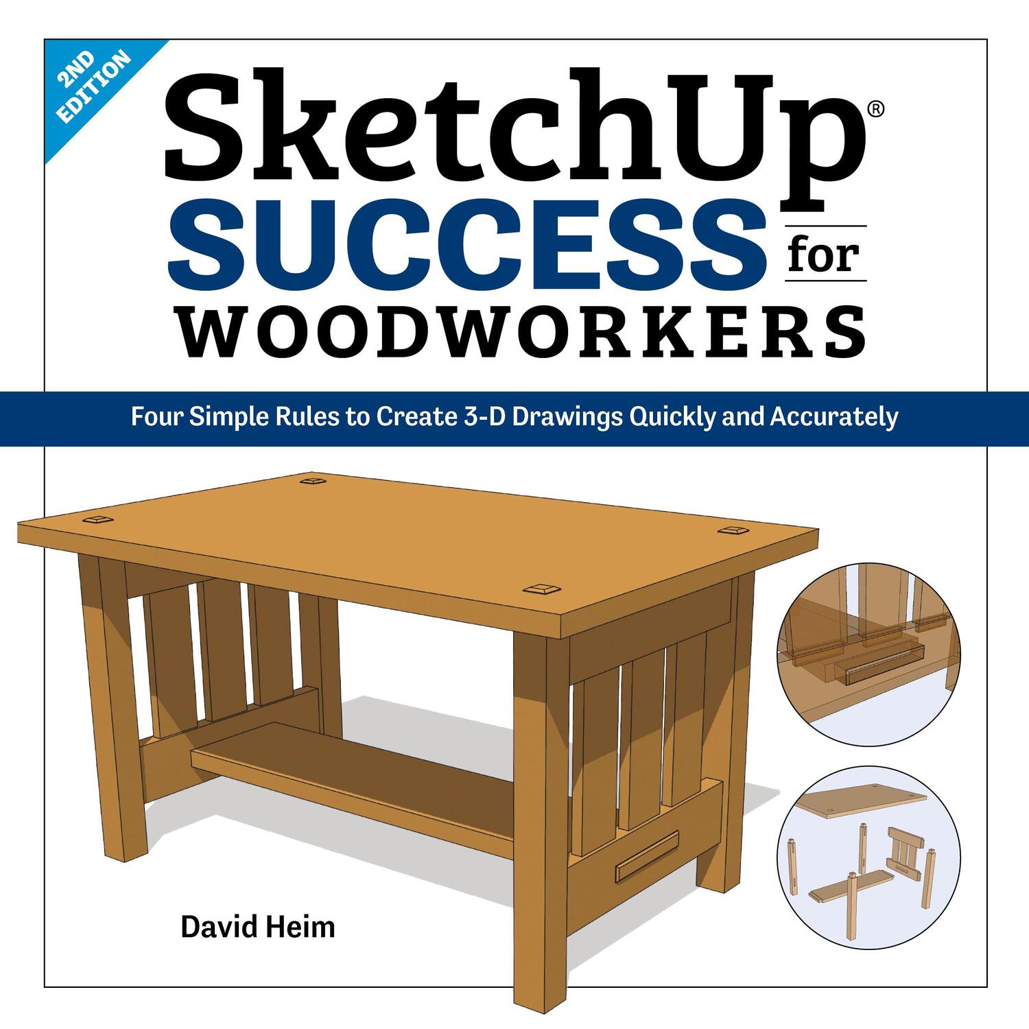 Cover: 9781950934065 | Sketchup Success for Woodworkers: Four Simple Rules to Create 3D...