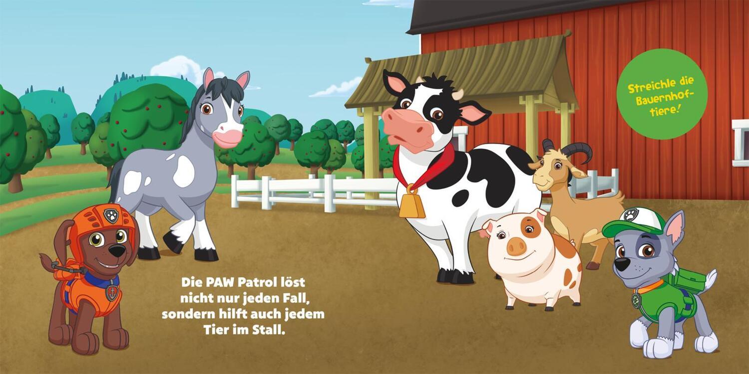Bild: 9783845124025 | PAW Patrol Pappbilderbuch: Komm, wir helfen auf dem Bauernhof! | Buch