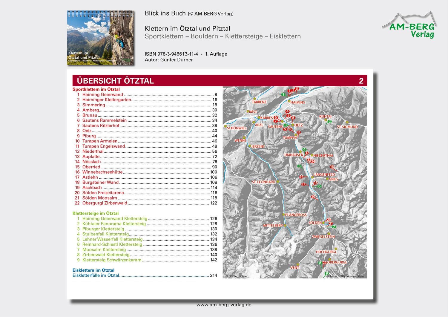 Bild: 9783946613114 | Klettern im Ötztal und Pitztal | Günter Durner | Taschenbuch | Deutsch