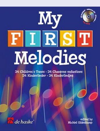 Cover: 9789043124829 | My First Melodies | 34 Children's Tunes | Buch + CD | 2006