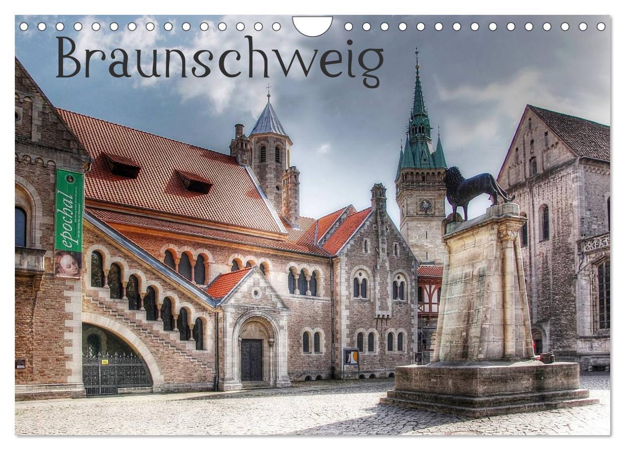 Cover: 9783435798247 | Braunschweig (Wandkalender 2025 DIN A4 quer), CALVENDO Monatskalender