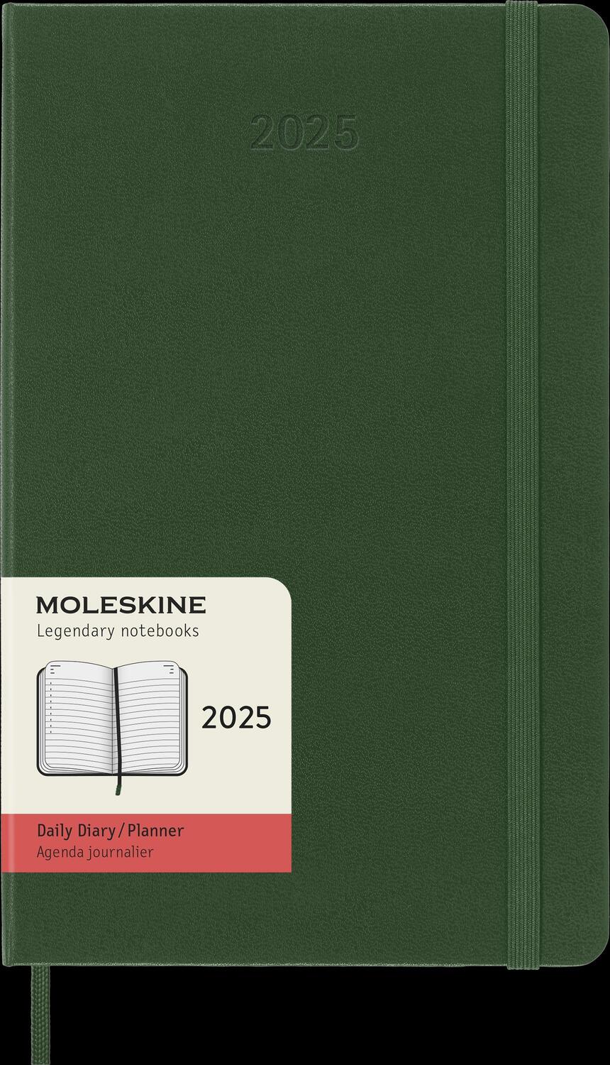 Bild: 8056999270766 | Moleskine 12 Monate Tageskalender 2025, Large/A5, 1 Tag = 1 Seite,...