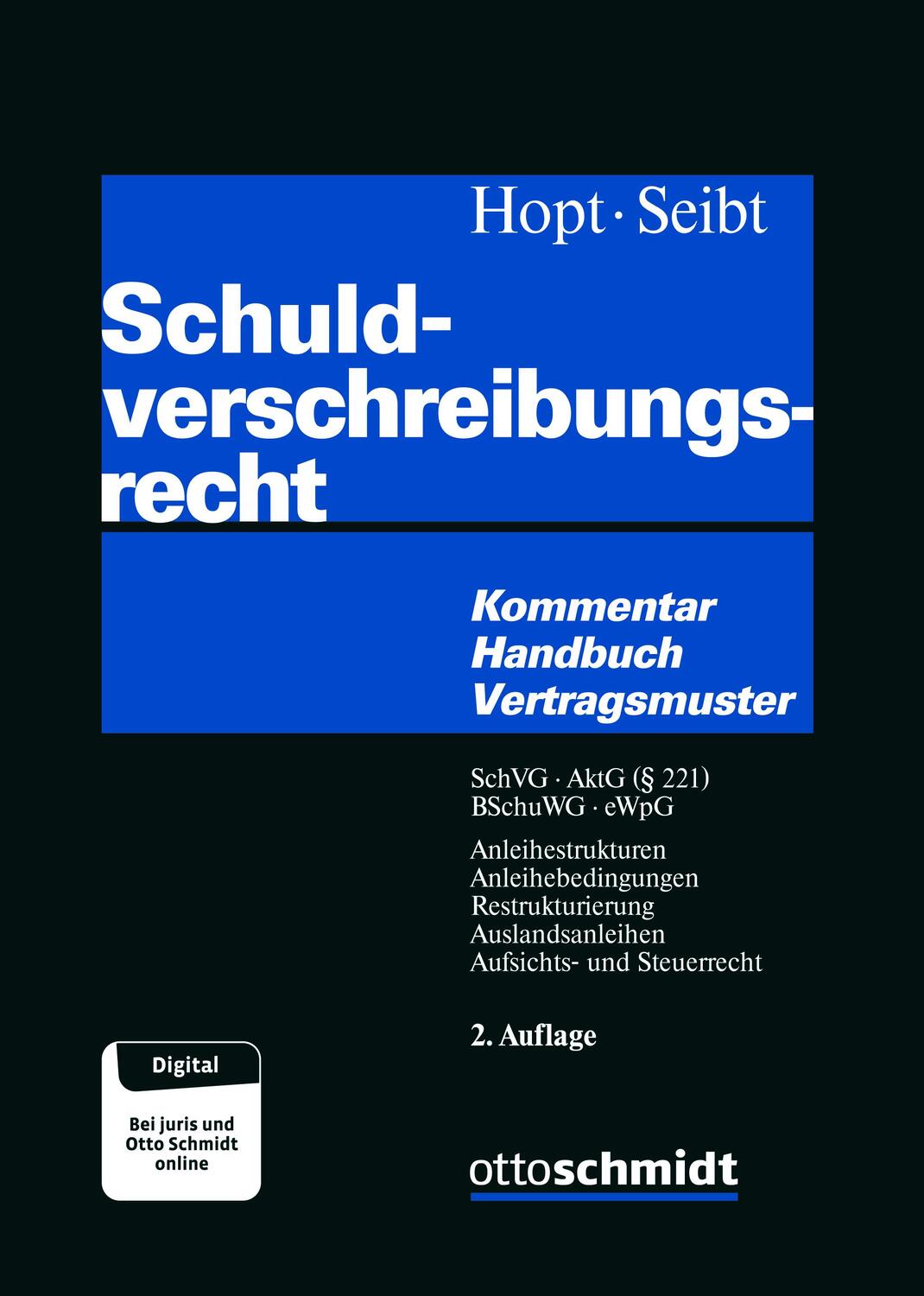 Cover: 9783504430139 | Schuldverschreibungsrecht | Kommentar - Handbuch - Vertragsmuster