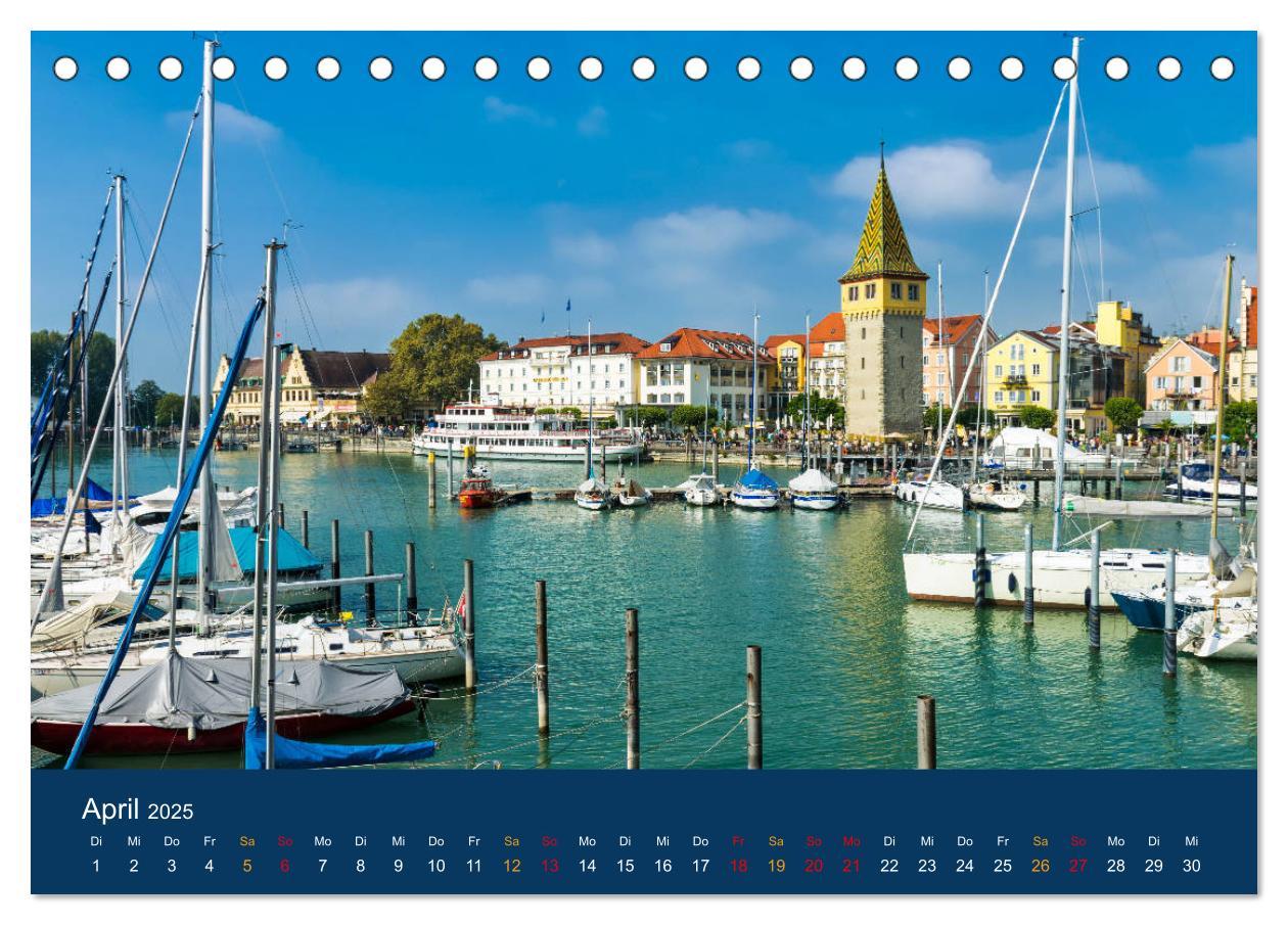 Bild: 9783435412228 | Ansichten vom Bodensee (Tischkalender 2025 DIN A5 quer), CALVENDO...