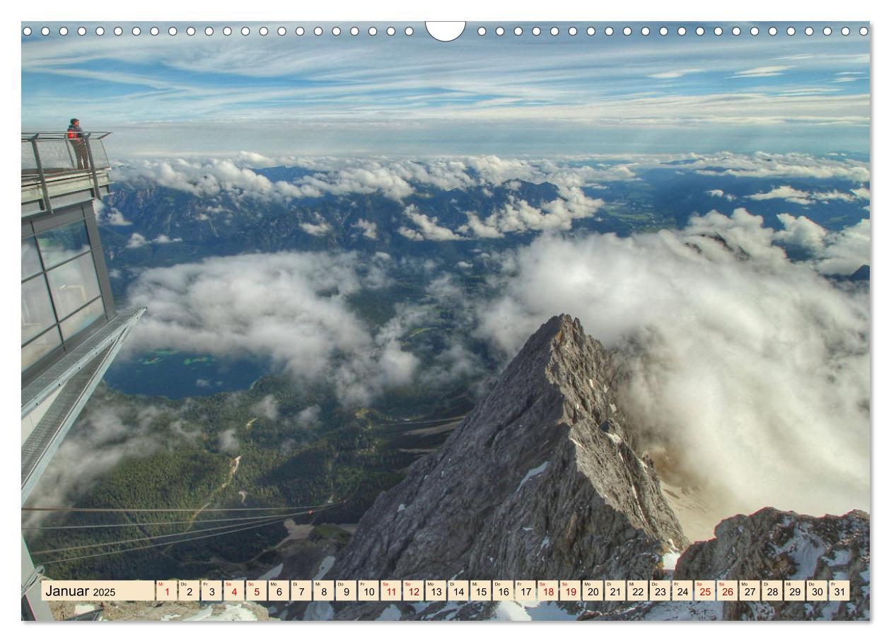 Bild: 9783383982552 | Zauber der Zugspitze (Wandkalender 2025 DIN A3 quer), CALVENDO...