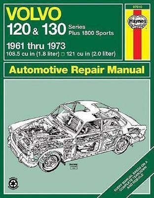 Cover: 9780856962035 | Volvo 120 &amp; 130 Series (and P1800) (61 - 73) Haynes Repair Manual