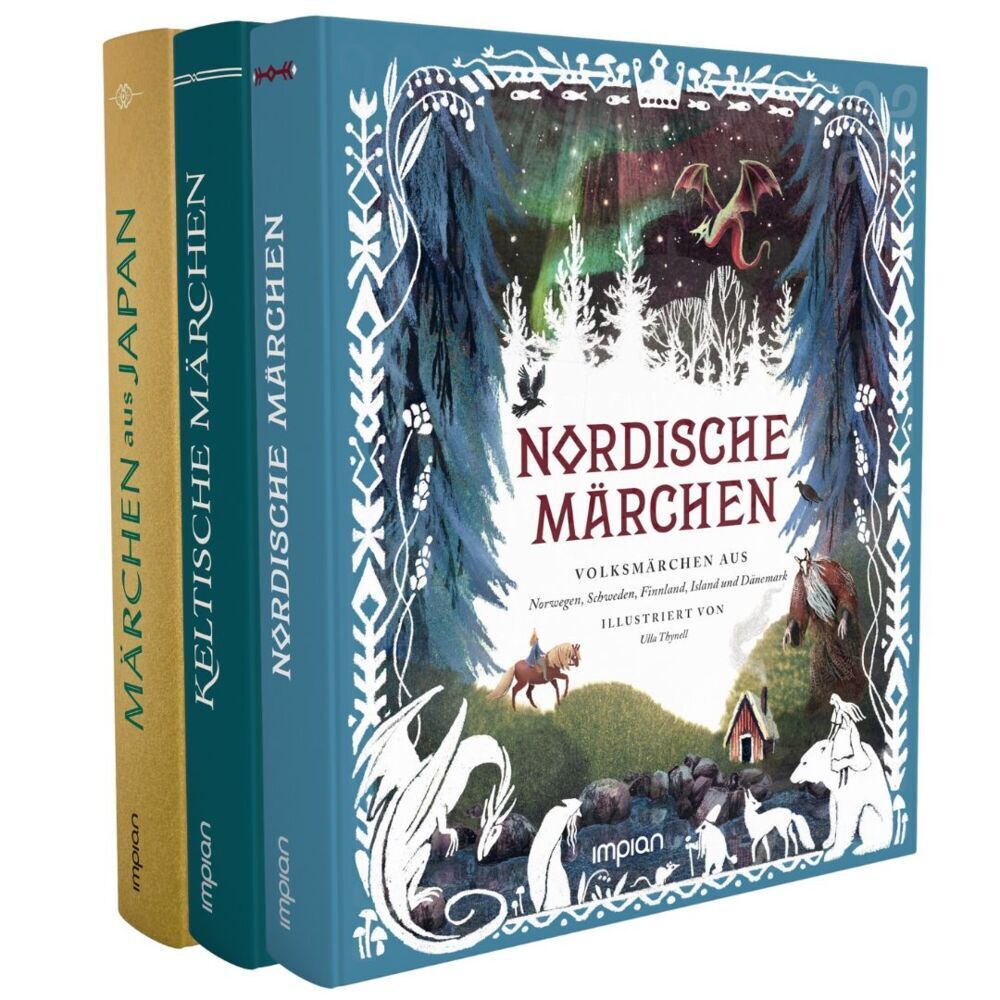 Cover: 9783962691707 | Nordische, Keltische und Japanische Märchen im Paket | Chronicle Books