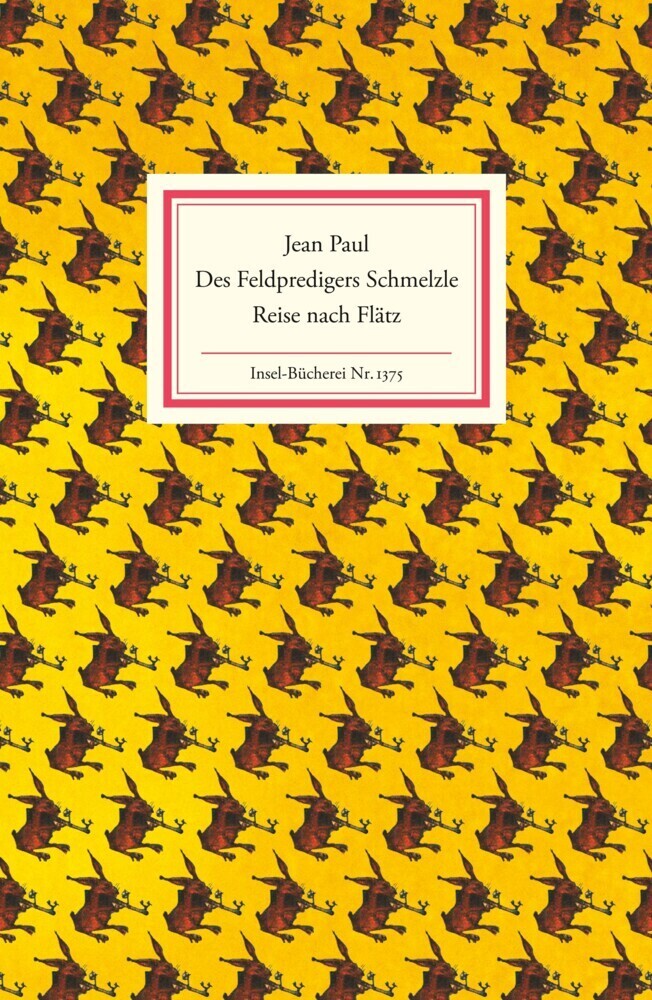 Cover: 9783458193753 | Des Feldpredigers Schmelzle Reise nach Flätz | Jean Paul | Buch | 2013