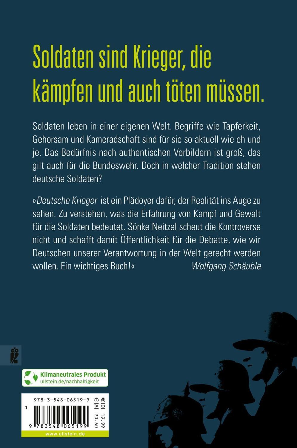 Rückseite: 9783548065199 | Deutsche Krieger | Sönke Neitzel | Taschenbuch | 832 S. | Deutsch