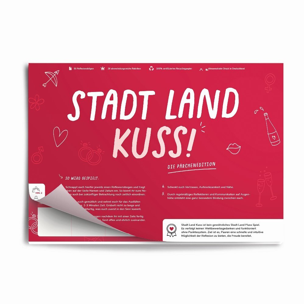 Cover: 8720618684035 | Simon &amp; Jan - Stadt Land Kuss | Simon &amp; Jan | Spiel | 2070978 | 2023