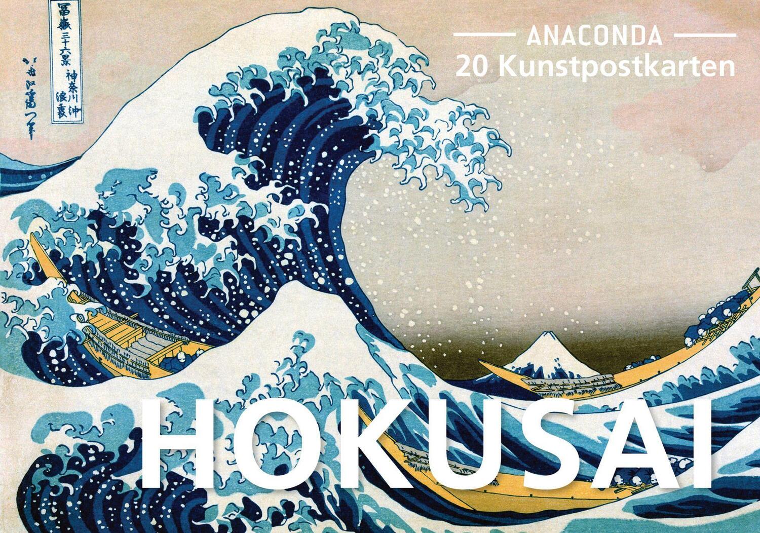 Cover: 9783730611340 | Postkarten-Set Katsushika Hokusai | Stück | Anaconda Postkarten | 2022