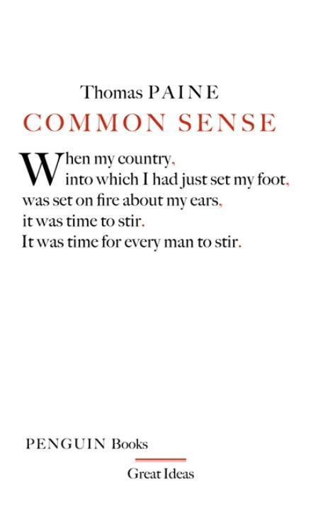 Cover: 9780141018904 | Common Sense | Thomas Paine | Taschenbuch | Penguin Great Ideas | 2004