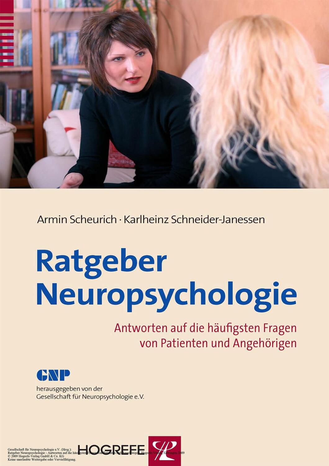 Cover: 9783801721961 | Ratgeber Neuropsychologie | Armin Scheurich (u. a.) | Taschenbuch