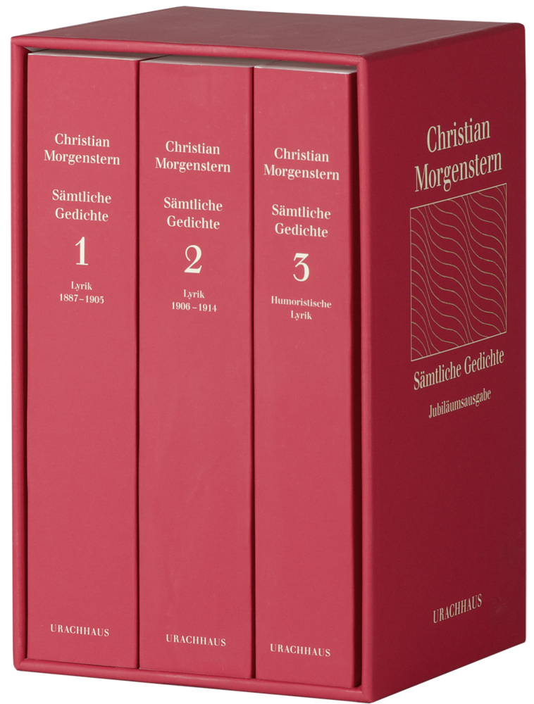 Cover: 9783825178727 | Sämtliche Gedichte, 3 Bände | Christian Morgenstern | Taschenbuch